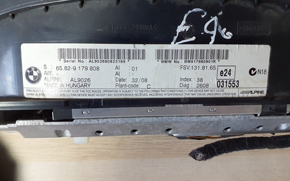 BMW 3 Series E90 E91 E92 2010 OEM Sat Nav Display Screen Monitor 9179808