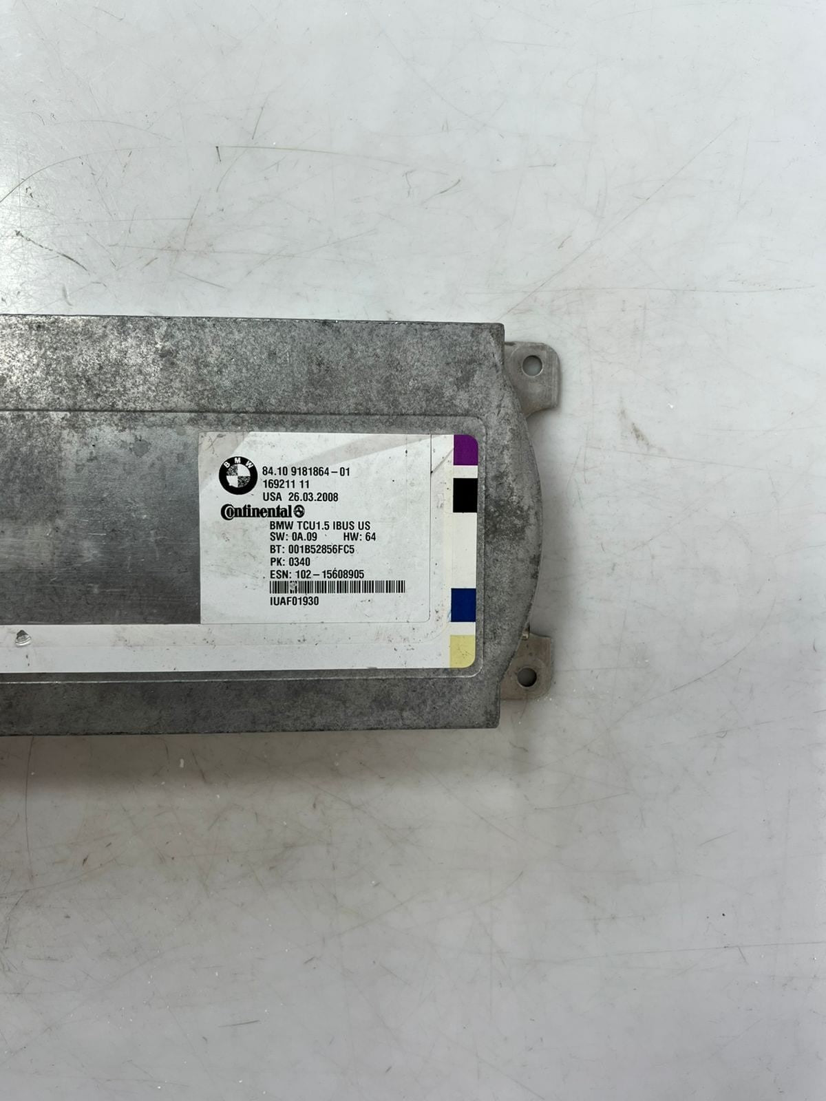 2004-2013 BMW X3 X5 Z4 Bluetooth Telematics Control Module 9181864 OEM