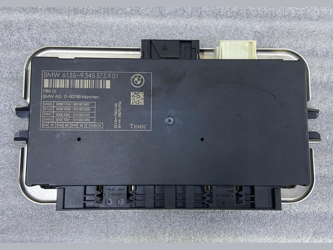 OEM BMW F10 Footwell Central Lock Gateway Control Module Unit FRM 9345373