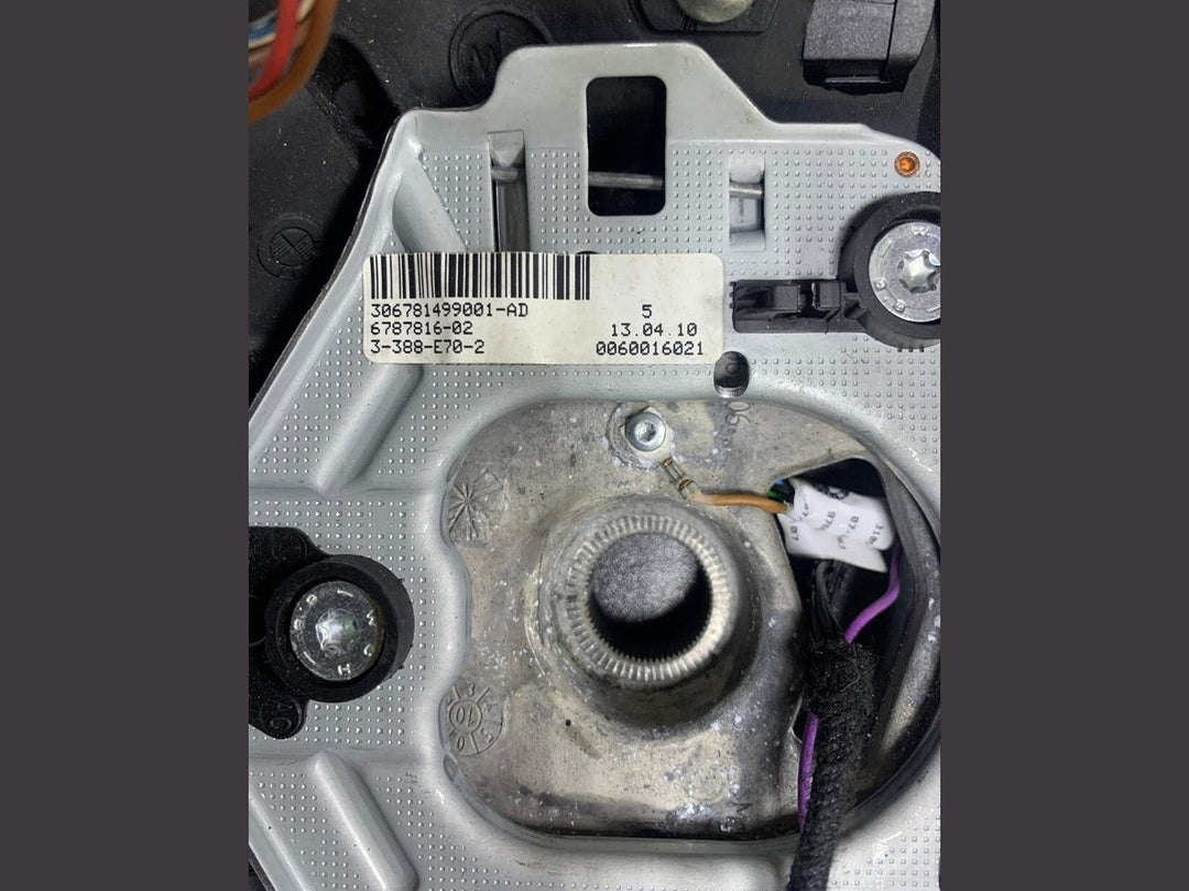 2011 BMW X5 X6 E70 E71 M Black Steering Wheel Leather  Paddle Shift OEM 6787816