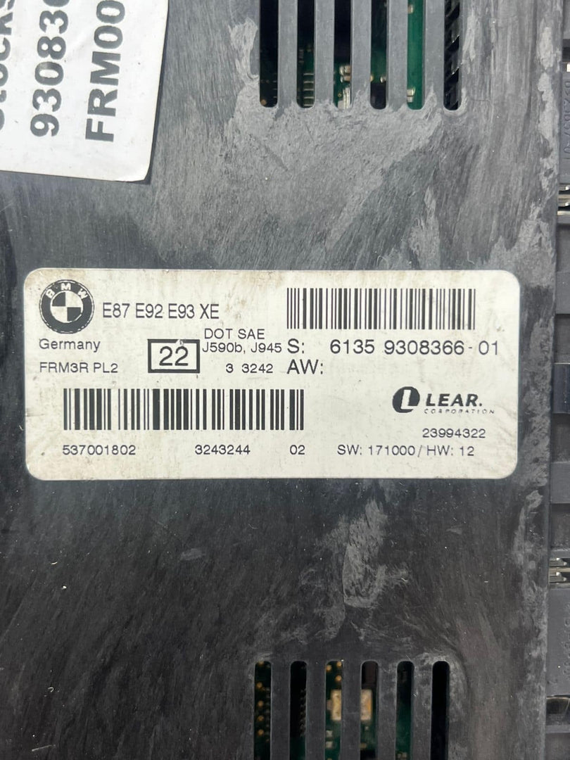 2010-15 BMW X1 E84 E82 E90 E92 M3 335 Footwell Light Control Module 9308366 OEM