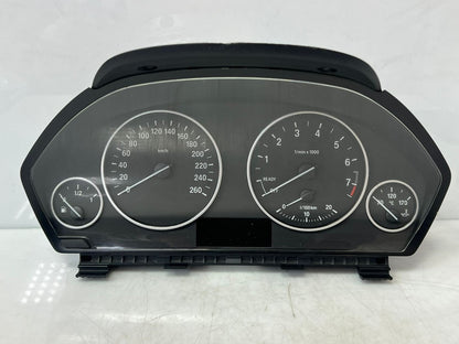 OEM BMW 3 SERIES F30 F31 F33 LCI DIESEL INSTRUMENT CLUSTER SPEEDOMETER 9232893