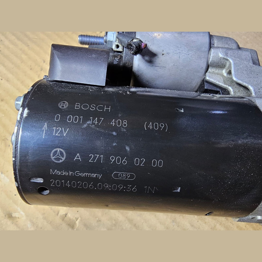 2008-2012 Mercedes-Benz W204 W212 OM271 Engine Motor Starter A271 9060200 OEM