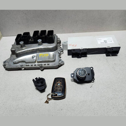 2011 BMW F07 GT 535I N55 3.0 Engine Control Unit 8618449 ECU SET 