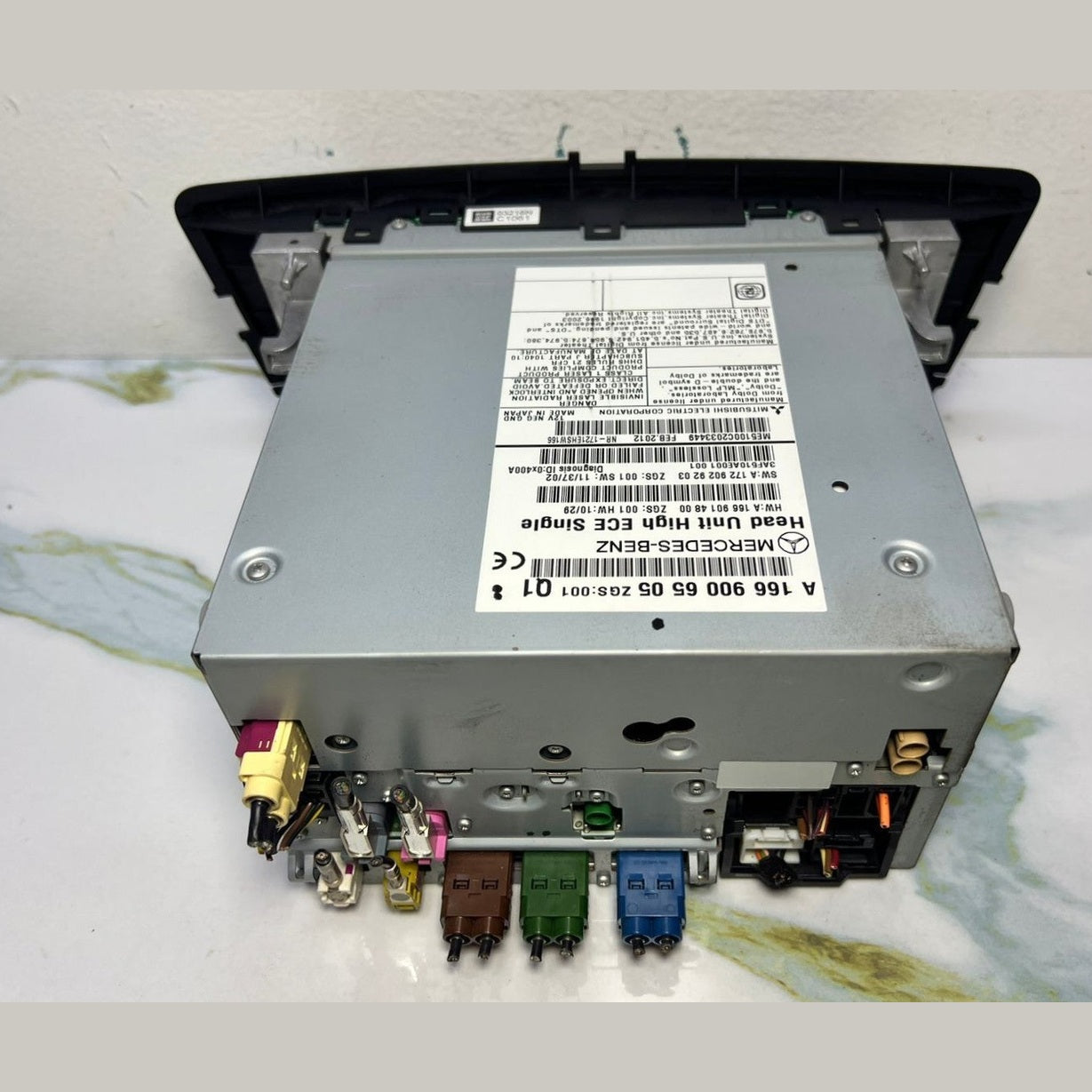 13-16 Mercedes-Benz W166 ML GLE Radio Audio Head Unit CD Player A166 9006505 OEM