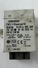 BMW Immobilizer Control Unit 6905668  E39 and E46 M57
