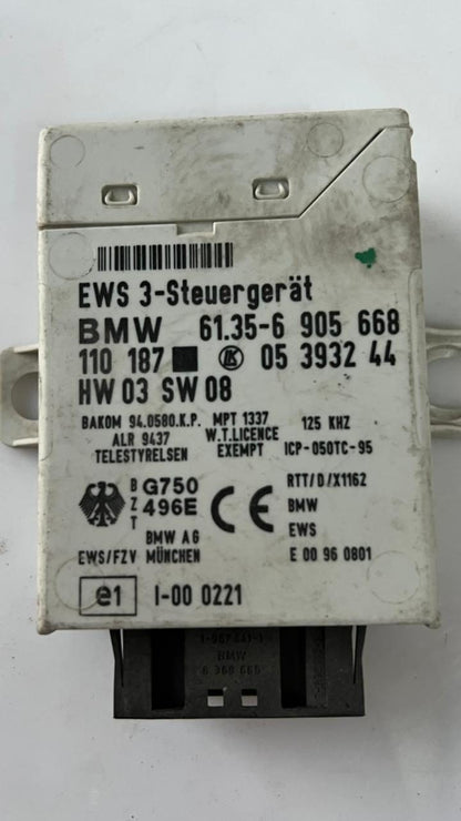 BMW Immobilizer Control Unit 6905668  E39 and E46 M57