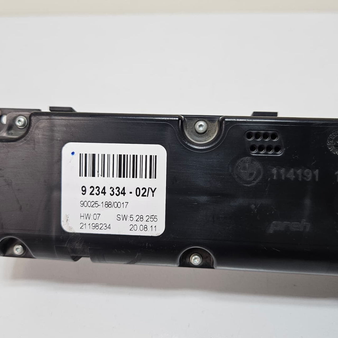 2008-2011 BMW X5 X6 E71 Climate Control Unit 9234334 USED