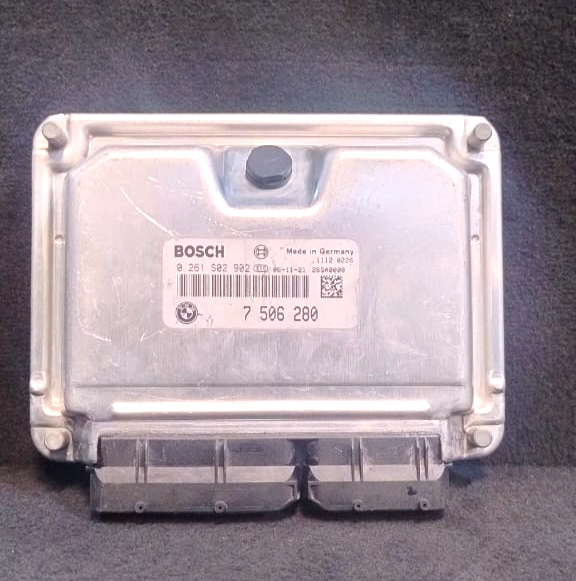 BMW 7 SERIES E65 E66 760i 760Li ENGINE CONTROL UNIT ECU ONLY - 7506280