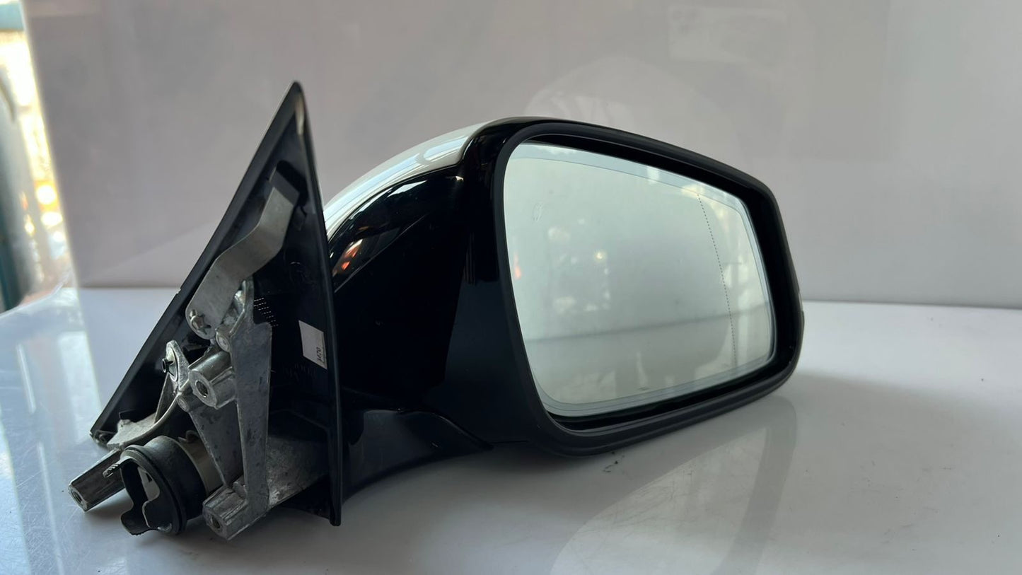 2013-2015 BMW F30 320i xDrive Side View Mirror 021185 WHITE RHD 