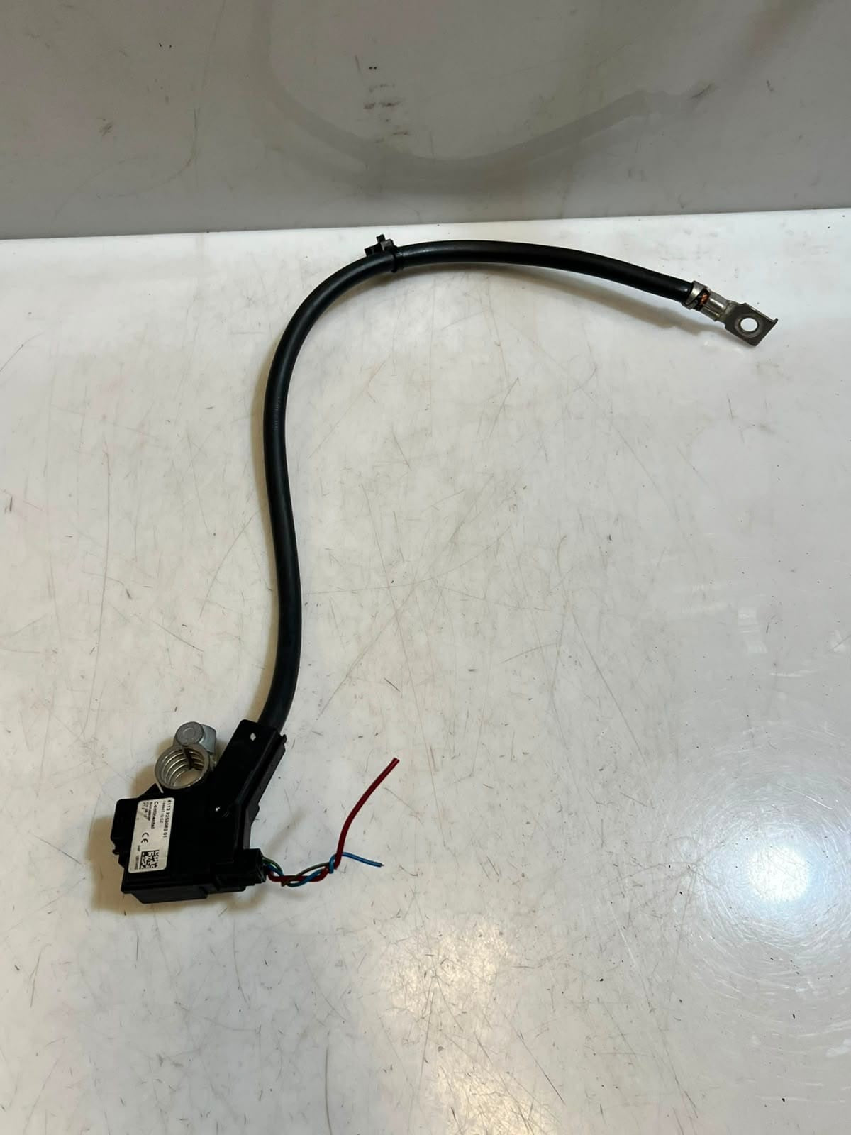 2012-2018 BMW 5 Series F10 and F11 LCI 650i Negative Battery Cable 9253082 OEM
