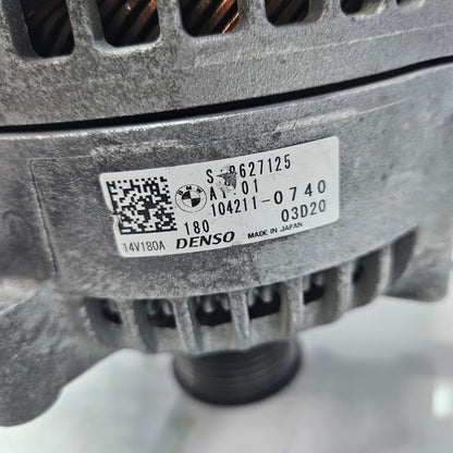 2020-2024 BMW X1, F40, F45, F46, F48, F39 Alternator 8627125 USED 14V 180A