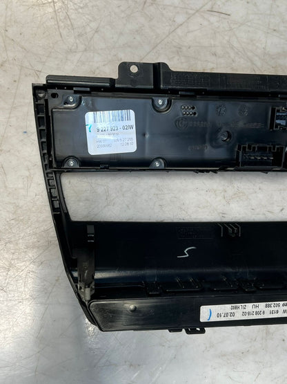 2007-2014 BMW X5 E70 and X6 E71 Climate Control A/C Panel 9227923 9208218 OEM
