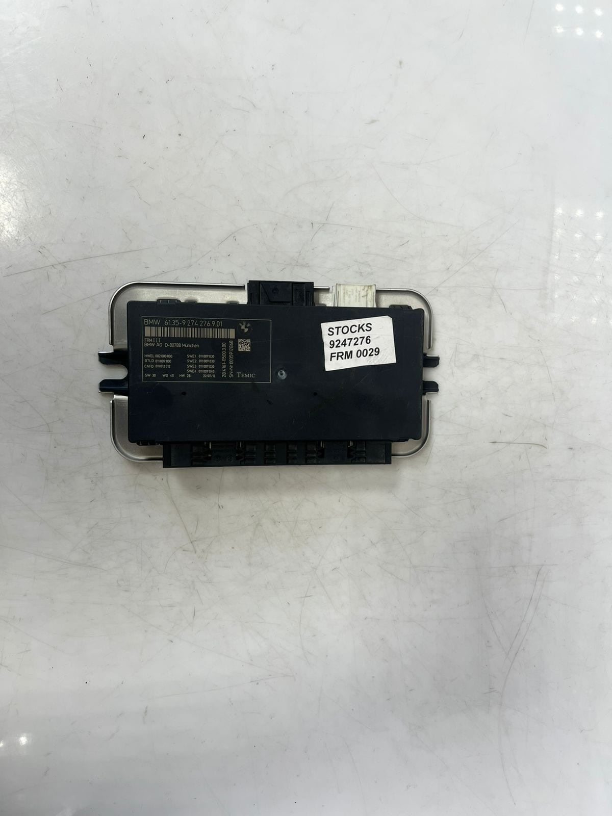 2009-2016 BMW 535i F07 F18 F10 F11 F12 F13 Footwell Light Control Module 9274276