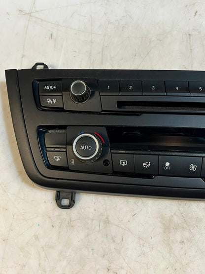 2013-2016 BMW 3 Series F30 F34 GT 328i AC Climate Control Panel 9226784 OEM