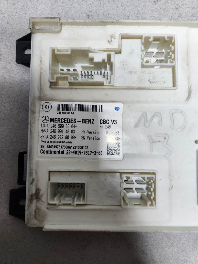 2012-2014 Mercedes-Benz B180 Body Control Module A2469008804 B-Class W246 