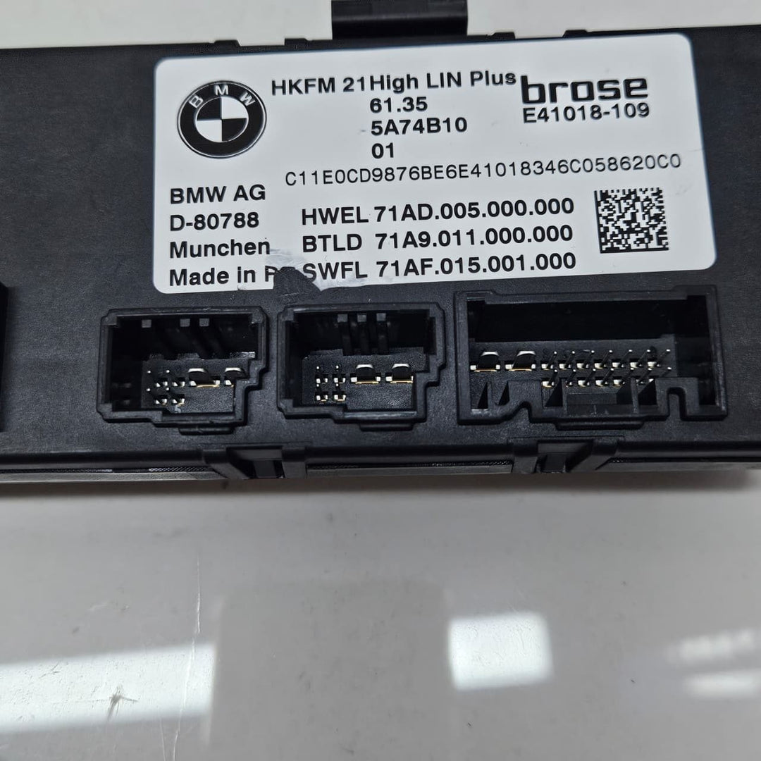 OEM BMW X5 G05 X6 G06 LCI models Tailgate Control Unit 5A74B10 OEM