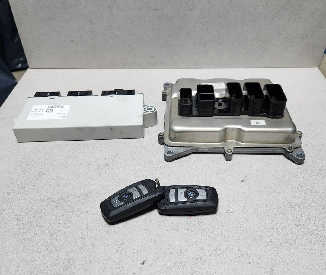 2011 BMW 528i Engine Control Unit ECU Set 7635714 F10 F11 X3 N20