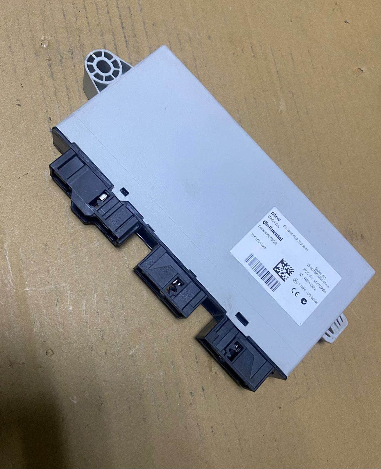 2012 BMW 535i Control Module 6809372 5 Series F10 and X3 F-Series CAS 4