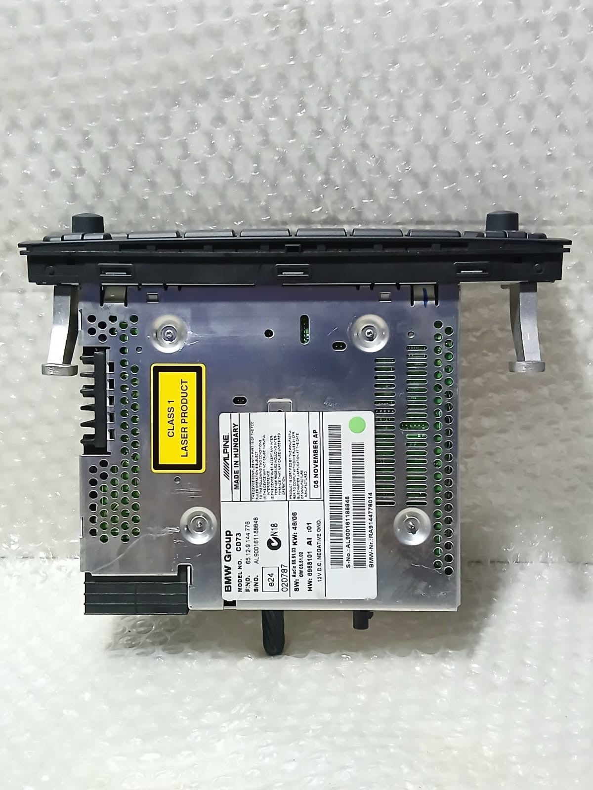 9144776 BMW 1 3 Series E87 E90 E91 Professional CD Player Radio Head Unit