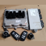 قم بتحميل الصورة إلى عارض الصور، BMW F30 320I N20 ECU DME KIT WITH KEY FEM P/N - 8606306