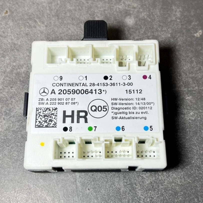 Mercedes-Benz W205 C-Class Rear Right Side Door Control Module A205 9006413 OEM