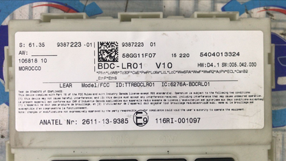 OEM BMW X1 F48 B48 2.0i 2016 ENGINE CONTROL UNIT ECU SET 8654466 BOSCH