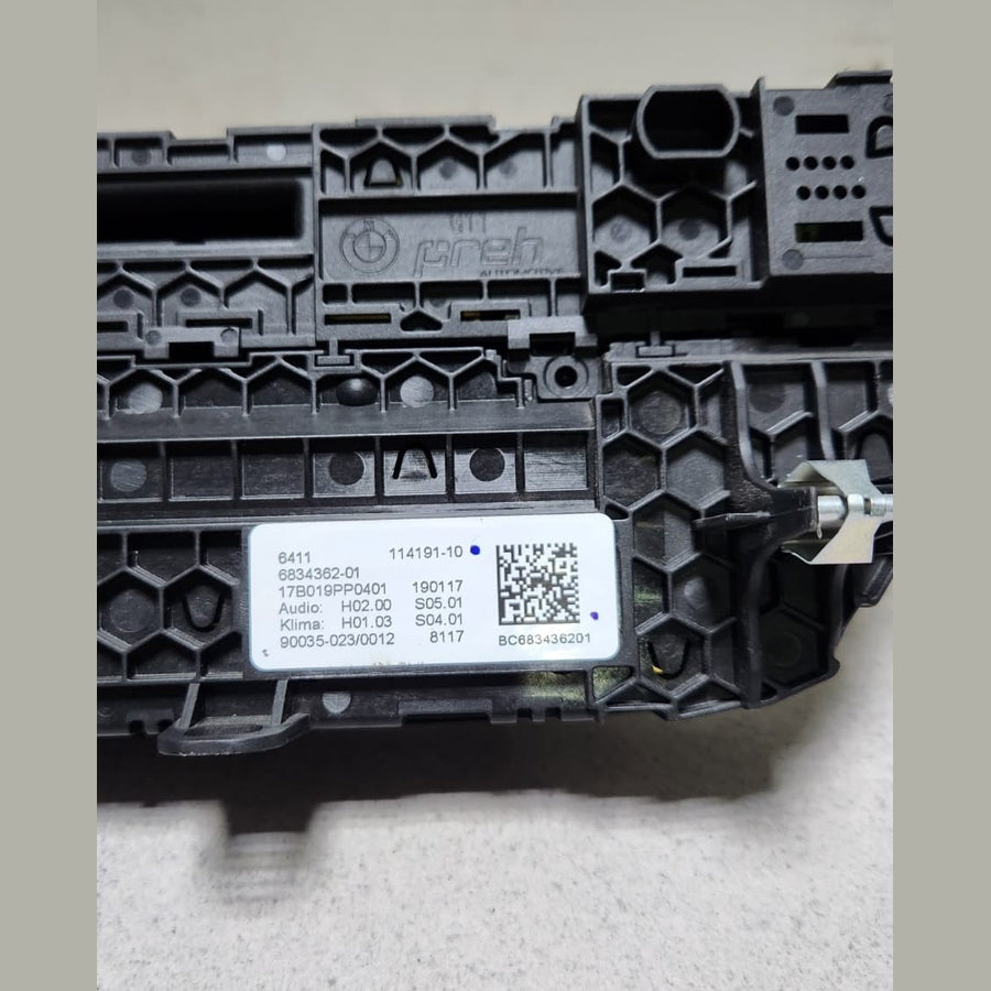 BMW Climate Control Panel 6834362 7 Series G11 G12