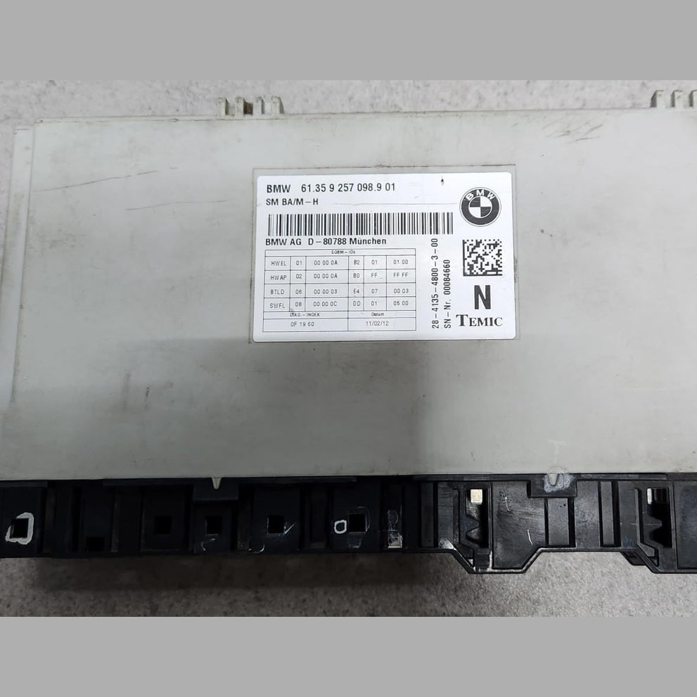 2011-2017 BMW X3 Seat Control Module 9257098 F25 and 6 Series F12 F13