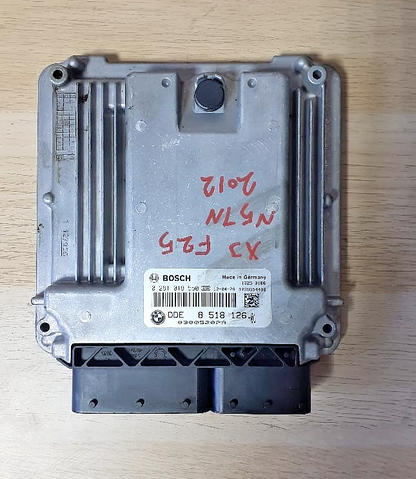 BMW N57N X3 F25 2012 Diesel ECU DDE Engine Control Unit Automatic 8518126
