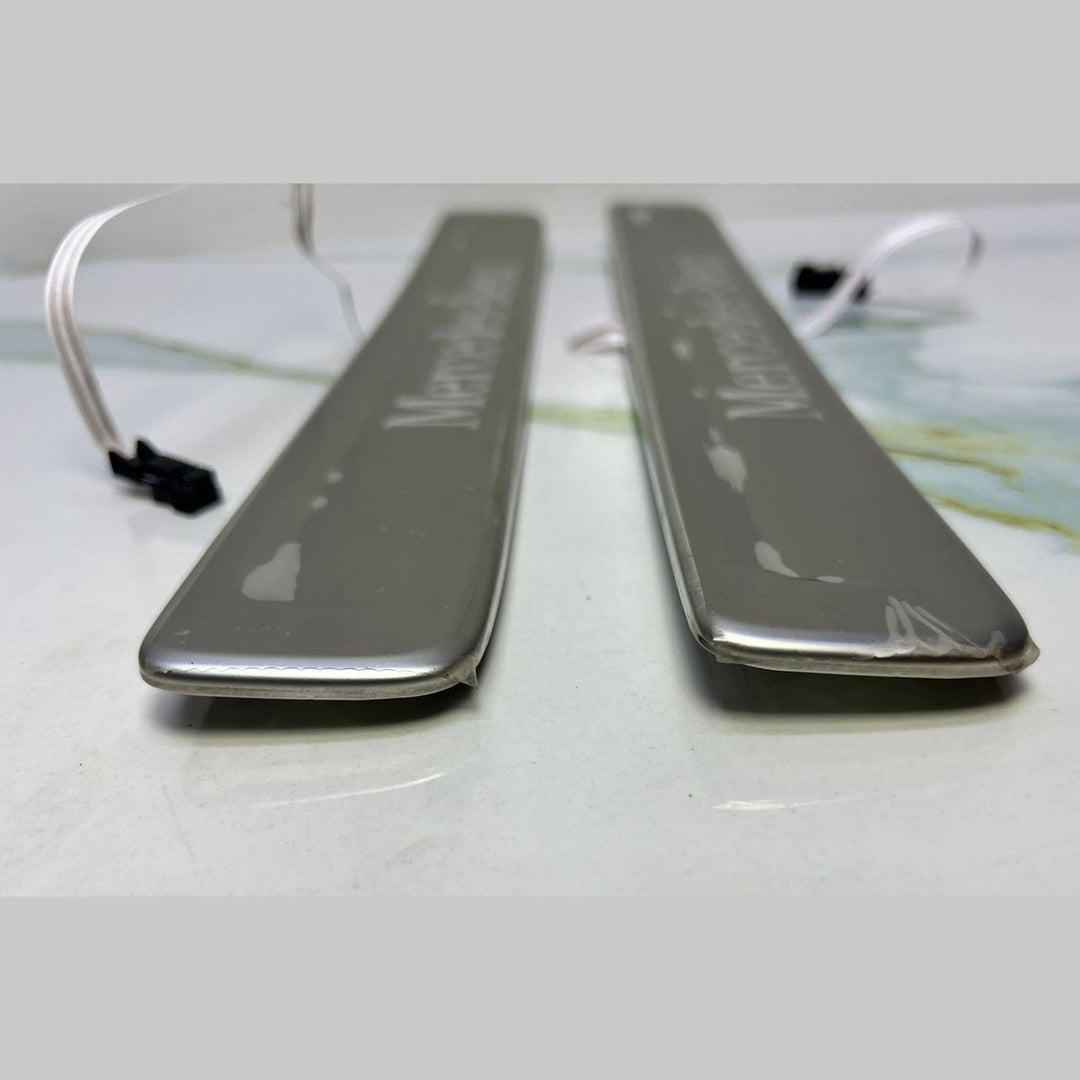 Mercedes W206 C-Class Front Entrance Trim Seal Strip Plate Cover Set A2066801801