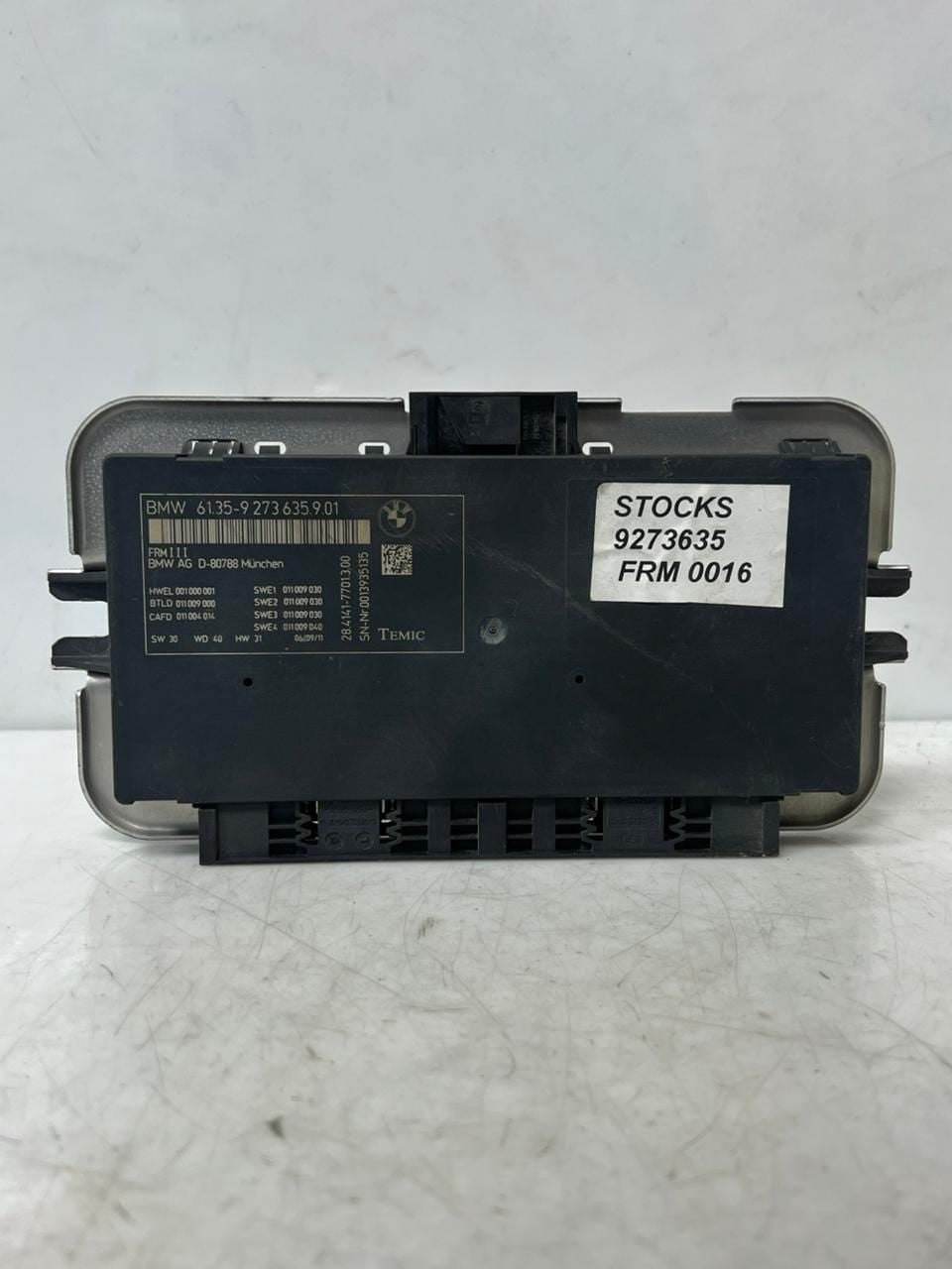 2011-2017 BMW X3 F25 FRM3 Footwell Light Control Module 9273635 OEM