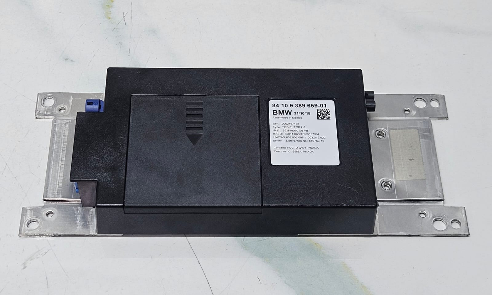2014-2018 BMW X5 F15 F25 Telematics Communication Control Module 9389659 OEM