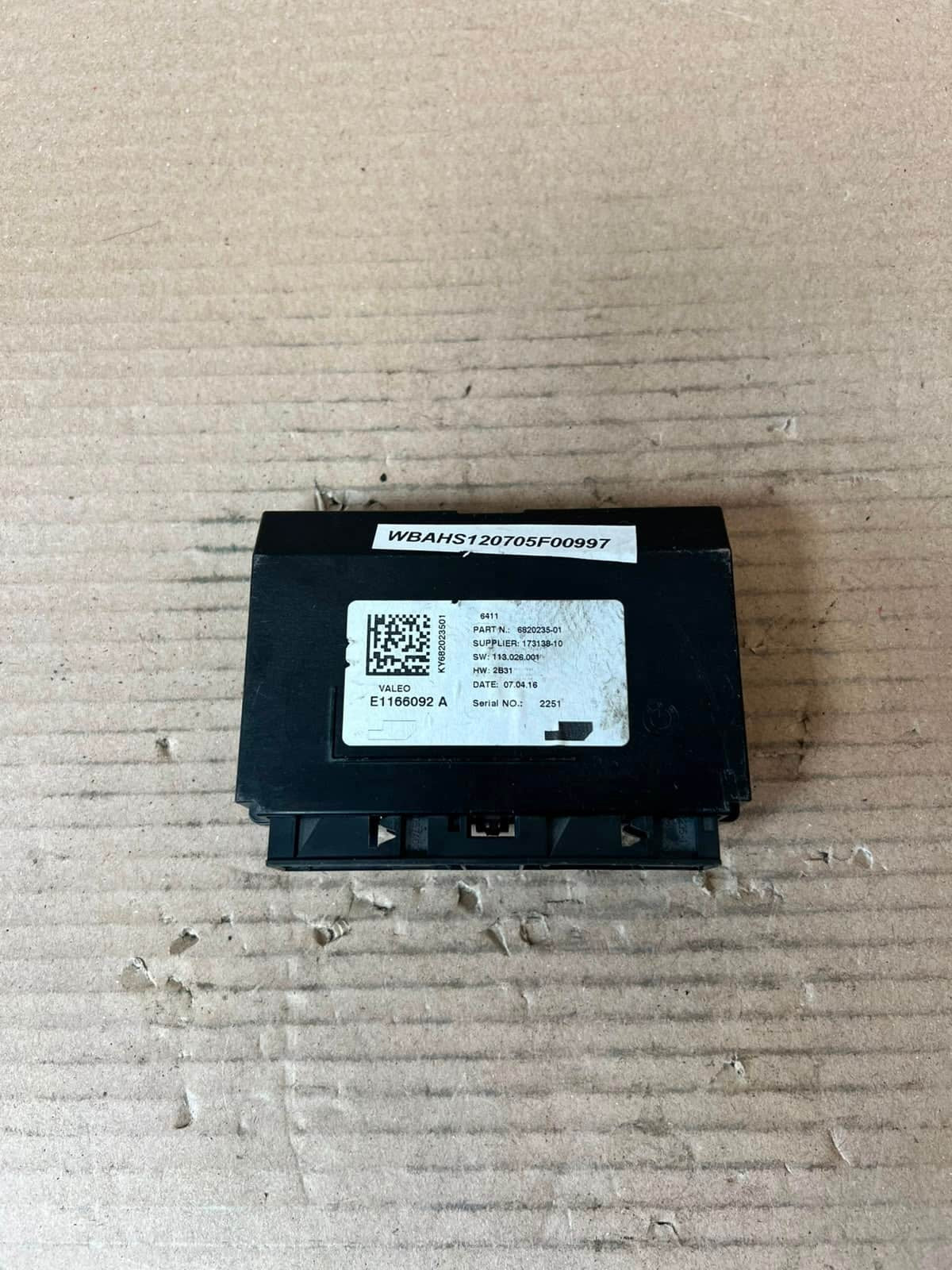 2016 BMW 1 3 4 Series F31 F36 F32 AC Comfort Control Module 6820235 OEM