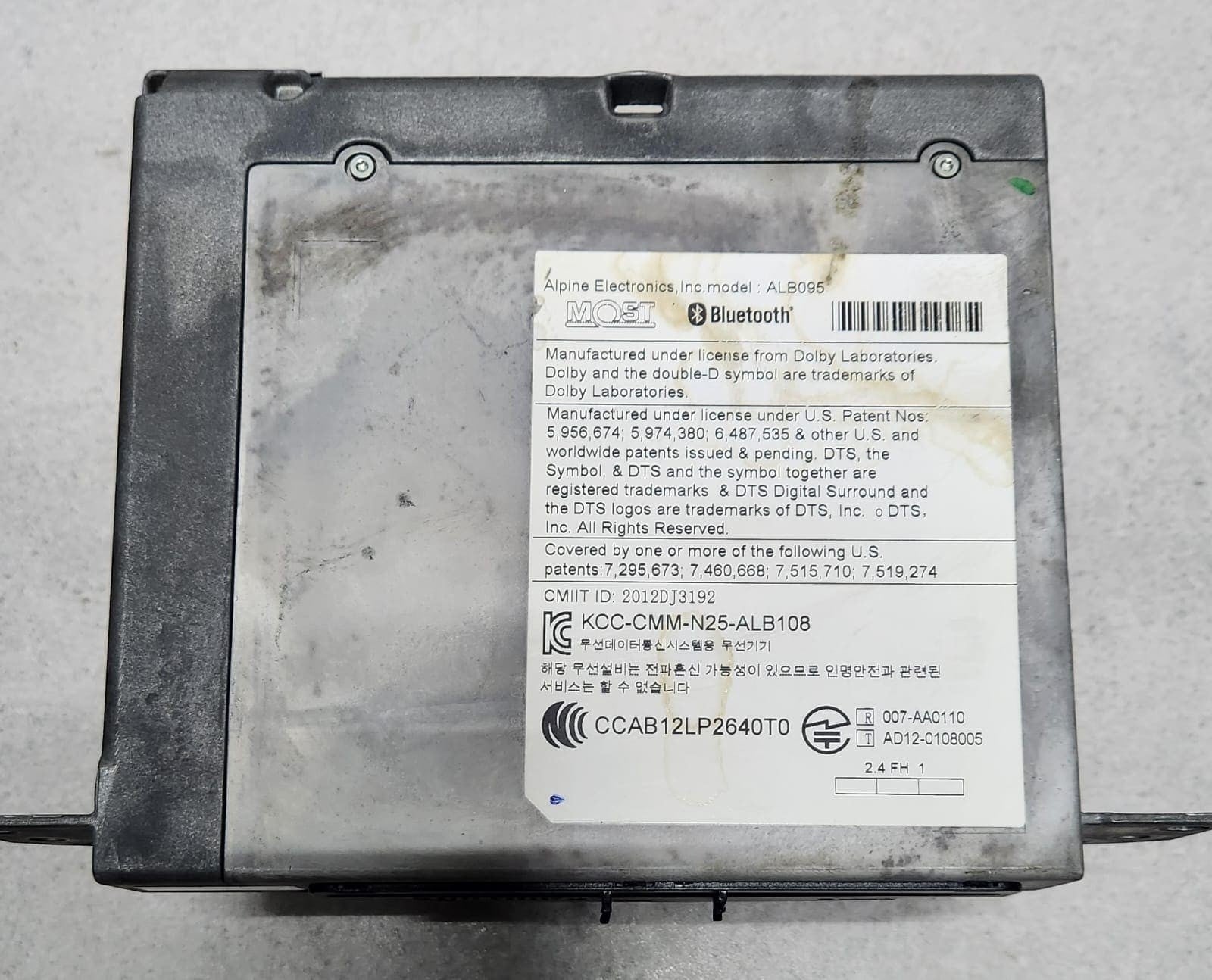 BMW Navigation Head Unit 9365768 F01 F06 F10 F12 F15 F20 F30 F31 F34