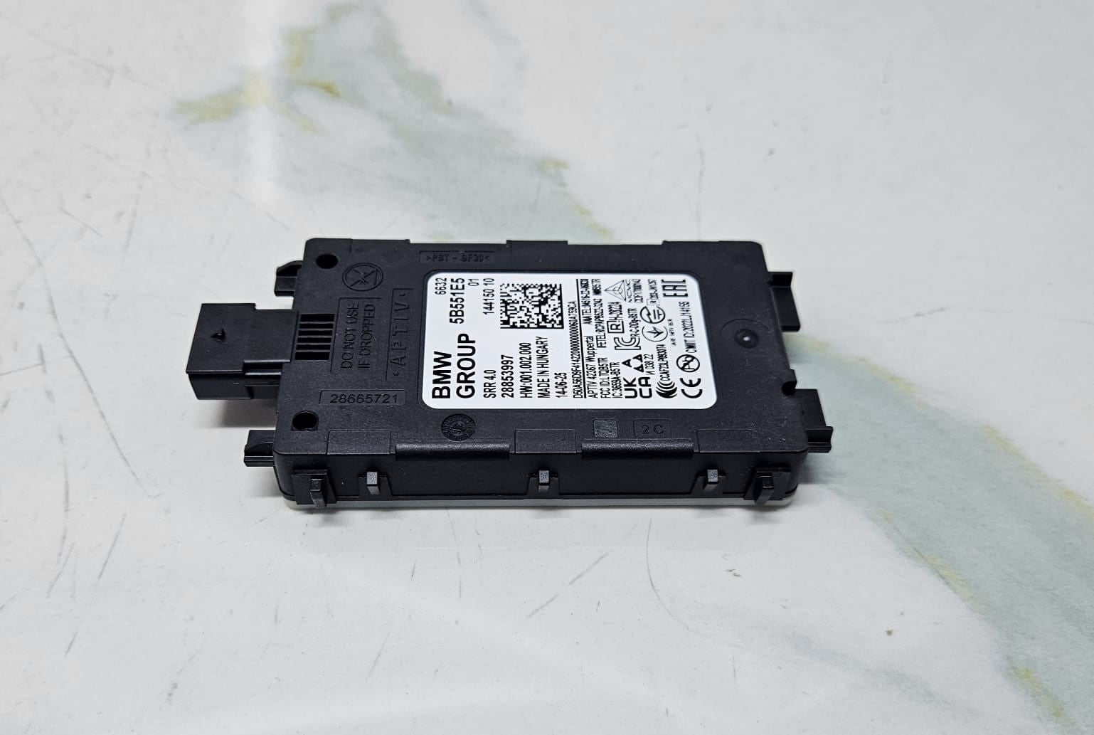 5B551E5 Radar Sensor Close Range Genuine BMW G05 G60 G70 U10 U11 New
