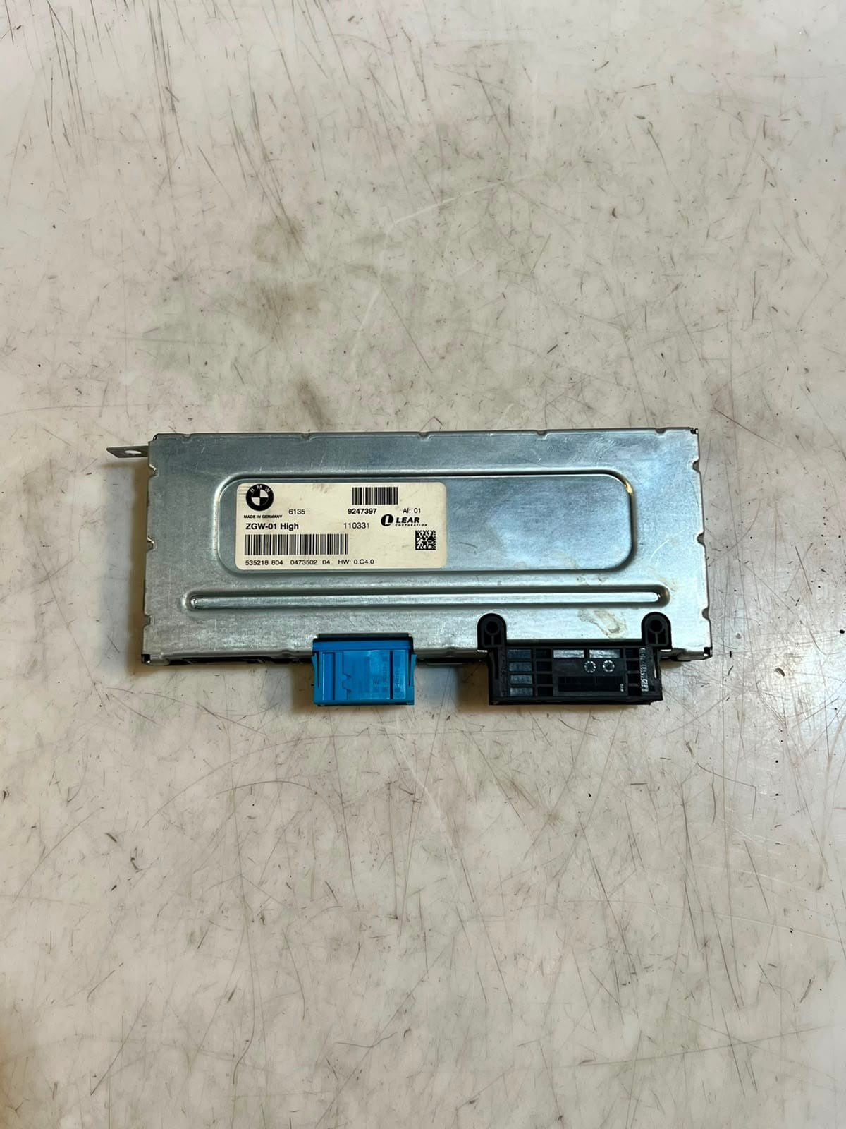 2011-2016 BMW 5' F07 F10 F11 535i Central Gateway Module 9247397 OEM