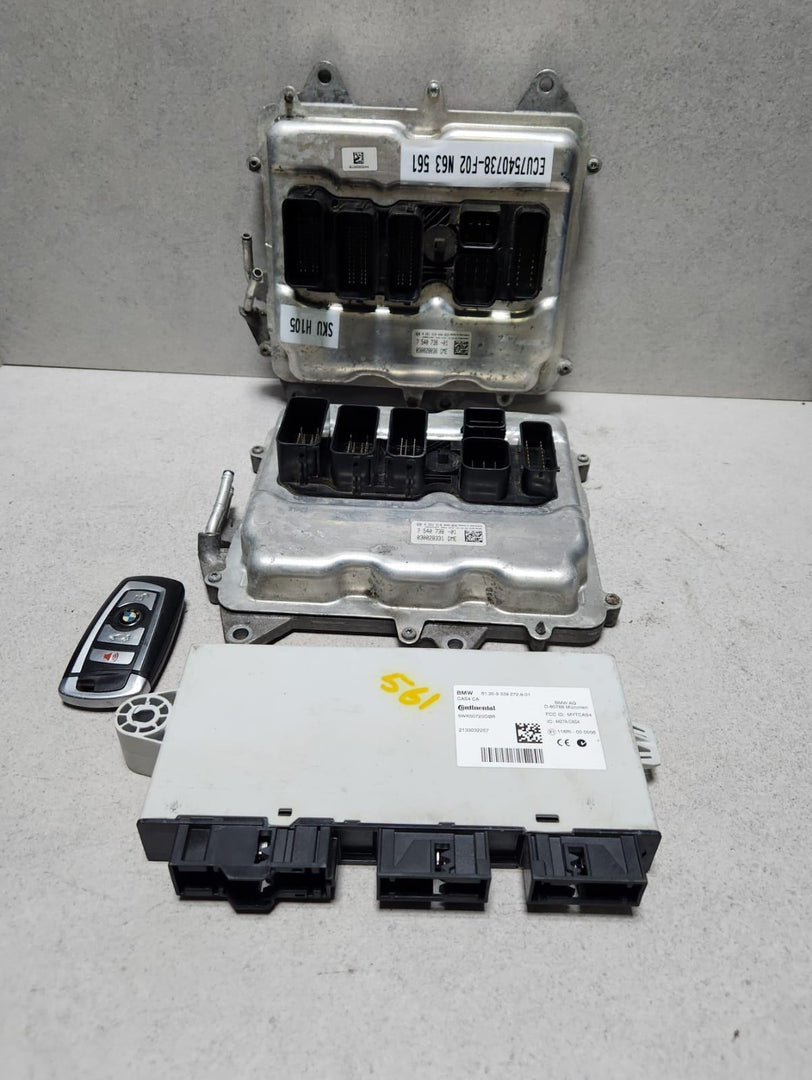 2014-2016 BMW 550i Engine Control Unit 7540738 650i 550i GT 4.4 N63