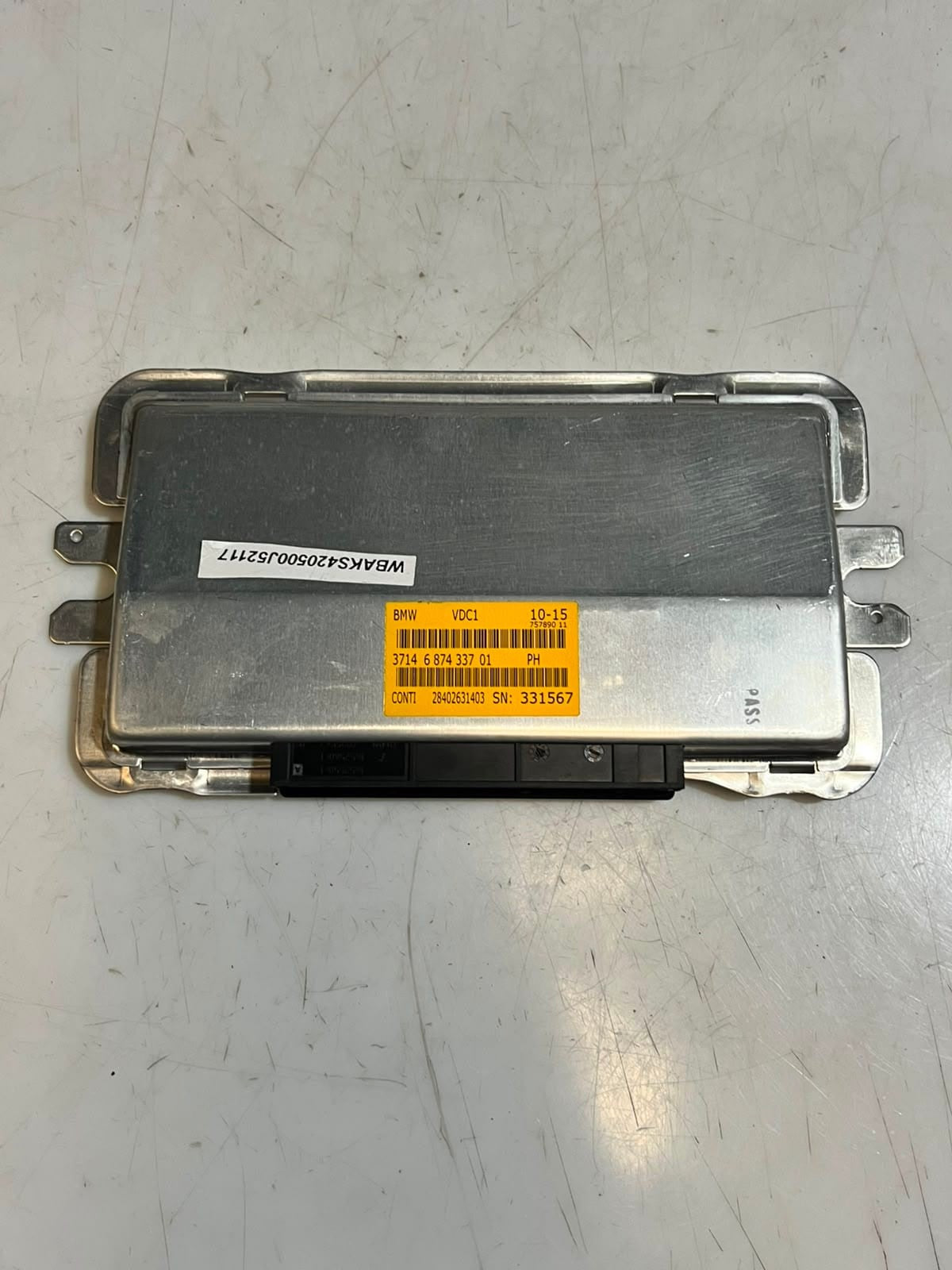 2015 BMW X5 E15 E16 X6 F15 F20 F21 F30 F31 F34 Suspension Control Module 6874337
