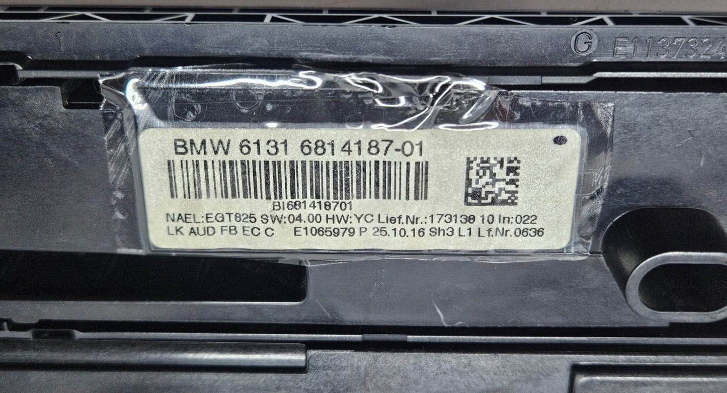 BMW 1 2 3 4 Series M3 F80 Audio & Climate Control Unit LED 9363546 6814187 OEM