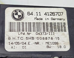 Bild in die Galerieansicht laden, 2001-2006 BMWE46 325i, 330i, Hvac Climate Control Panel 4126707 OEM