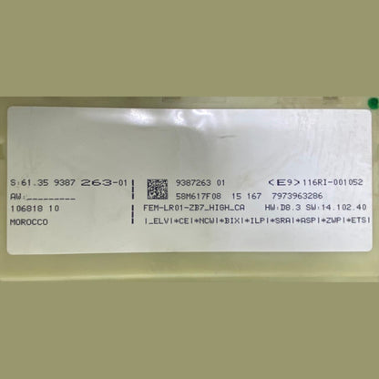 OEM BMW F20 F30 F31 LCI B38 ECU Basic DME Control Unit Automatic Gearbox 8654454