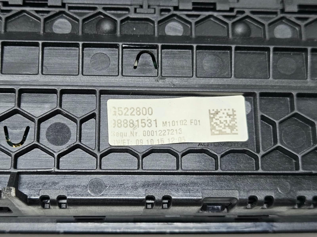 6801276-2015-2019 BMW 750i G11 G12 RHD Climate Control Panel OEM