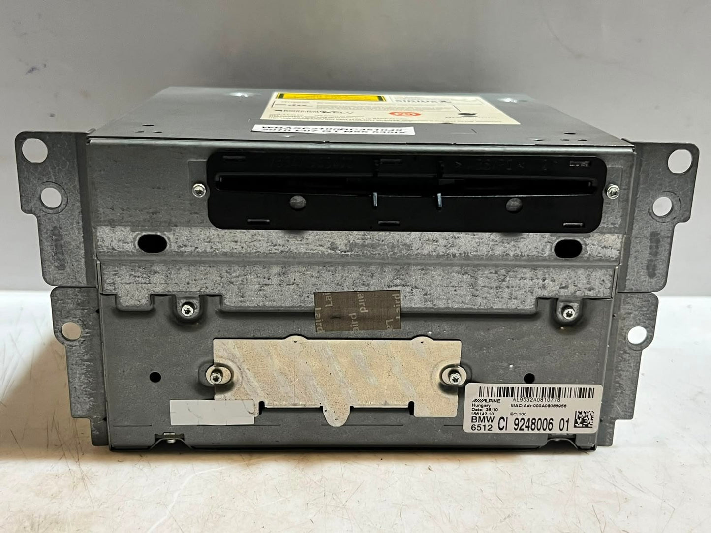 2011 BMW 5 Series F10 F11 NAVIGATION HEAD UNIT NBT Audio Player 9248006 OEM