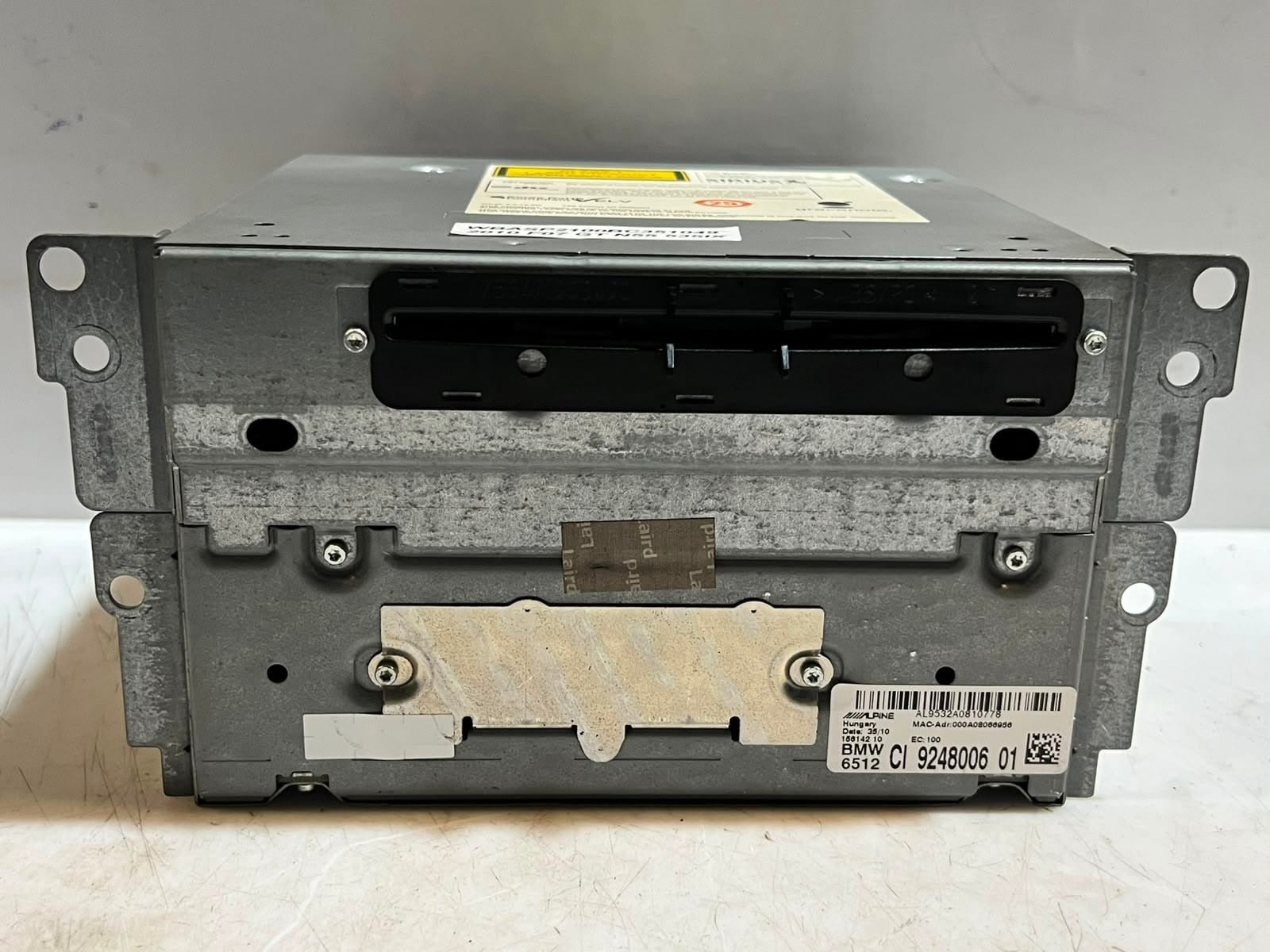 2011 BMW 5 Series F10 F11 NAVIGATION HEAD UNIT NBT Audio Player 9248006 OEM