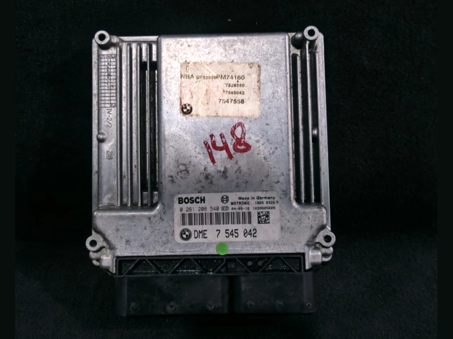 BMW 120i E87 E90 E91 ENGINE CONTROL MODULE UNIT  ECM ECU ONLY   DME - 7545042