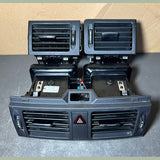 08-10 Mercedes W204 C-Class Front Center Dashboard  Heater A/C Air Vent Set RHD