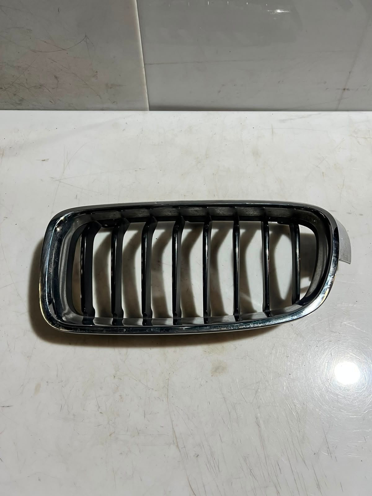 BMW 3 Series F80 F30 F31 F32 F35 Left Chrome BUMPER Kidney Grille 7295441 OEM
