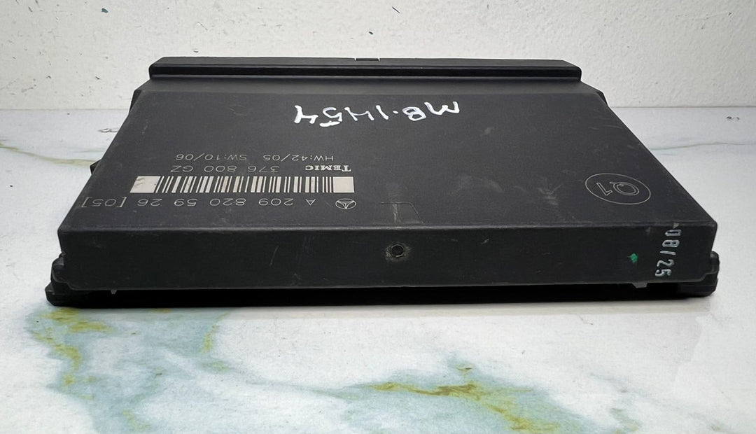 2006-2009 Mercedes-Benz W209 CLK Rear Body Control Module BCM A2098205926