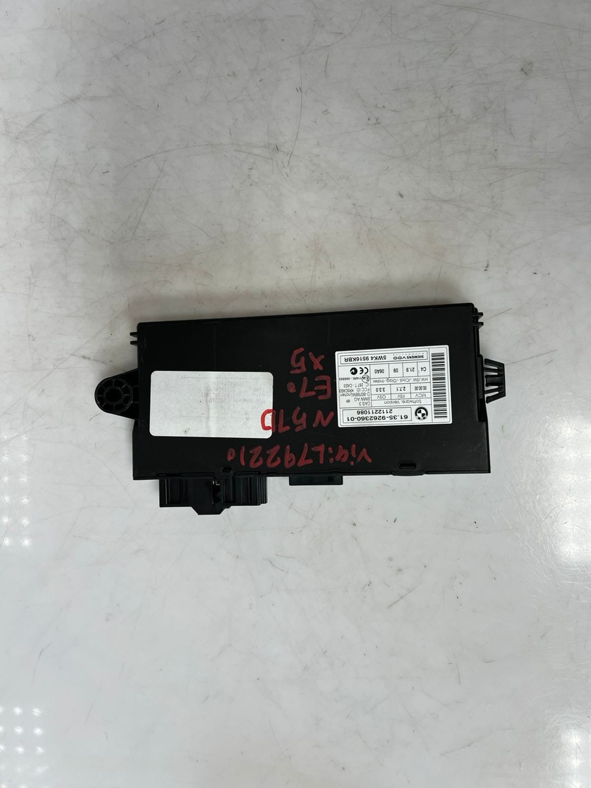 2007-2013 BMW X5 E70 N57 Engine Control Unit ECU SET DDE + CAS3 + 1KEY 8517015